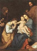 Jusepe de Ribera, The Holy Family with St Catherine